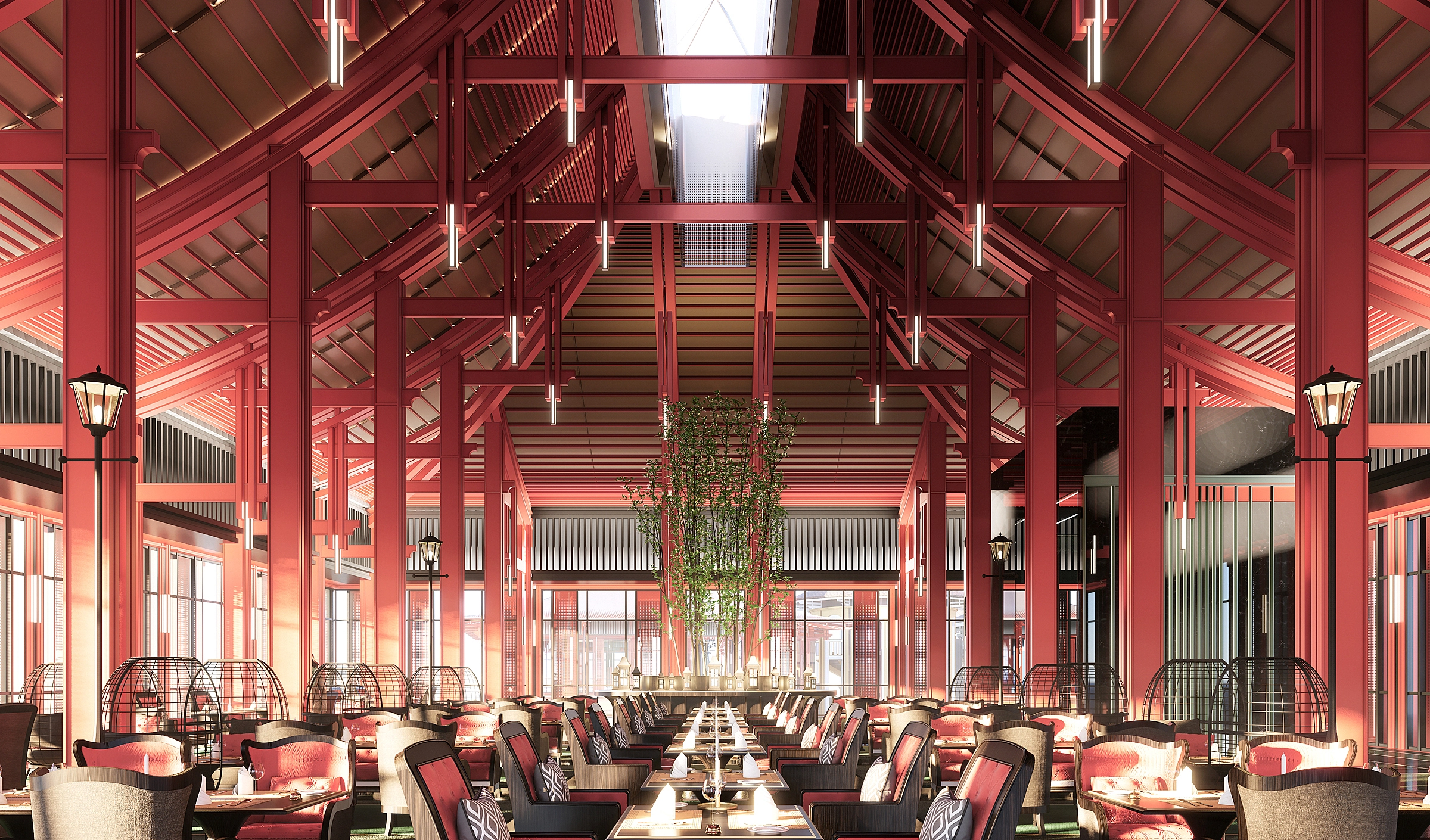 Không gian nhà hàng tại Rixos Phu Quoc.
