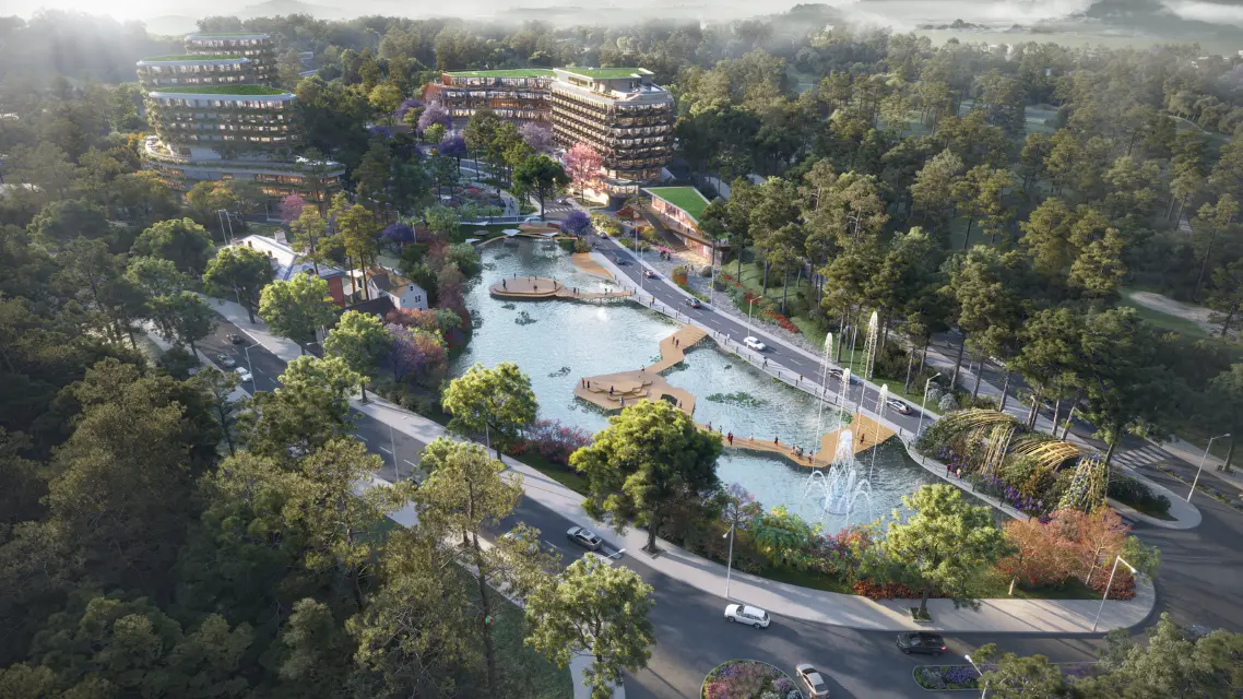 Phối cảnh dự án Haus Dalat.